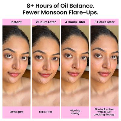 Foxtale Oil Balancing Moisturizer, Regulates Oil, Boosts Hydration & Calms Inflammation 50 ml - Face Moisturizers