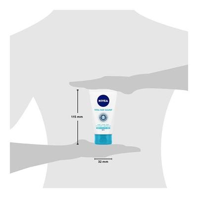 Nivea Total Face Cleanup Normal to Oily Skin 50 ml - Face Scrubs