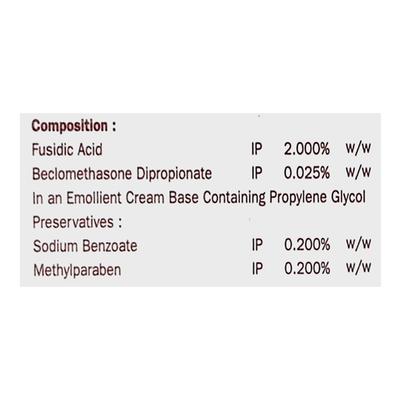 Fudic Bnf Cream 10gm - Skin Infections-Toa