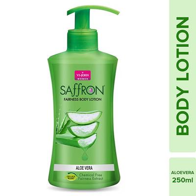 VI-John Saffron Aloevera Fairnes Body Lotion for Women 250ml each 2's - Lotions & Creams