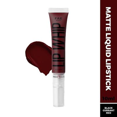 Fae Beauty Lip Whip 12H Matte Liquid Lipstick - Long Wear, Non Drying - Toxic 10 ml - Liquid Lipsticks