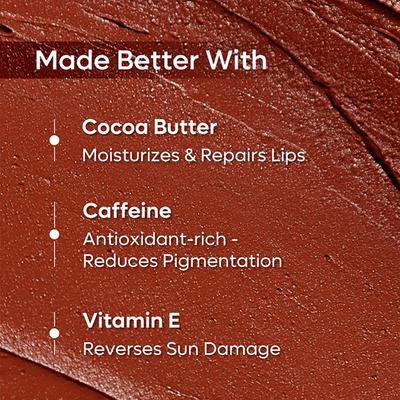 mCaffeine Cocoa Kiss Creamy Matte Nude Lipstick with Cocoa Butter - Choco Melt 4.2 gm - Lipsticks