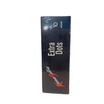 Kamasutra Extra Dots Condoms 10's - Plain/Flavoured Condoms
