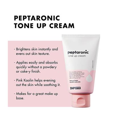 SNP PREP Peptaronic Tone Up Cream 100 ml - Face Moisturizers