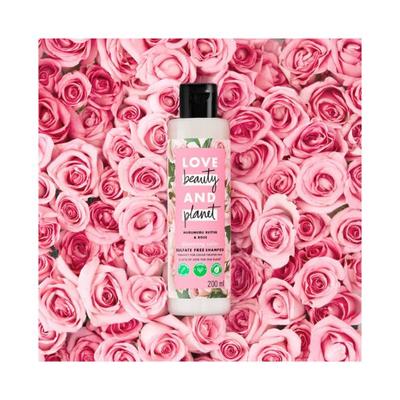 Love Beauty And Planet Murumuru Butter and Rose Sulfate Free Blooming Colour Shampoo 200 ml - Shampoos