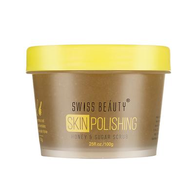 Swiss Beauty Skin Polishing Face Scrub - (Honey & Sugar) 100 gm - Scrubs & Exfoliants