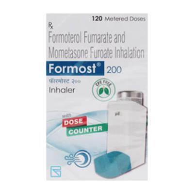 FORMOST 200 CFC FREE WITH DOSE COUNTER 120md Inhaler 7.4g - Asthma/COPD-Ast