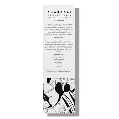 Fizzy Fern Peel-Off Mask - Charcoal 100 gm - Masks & Peels