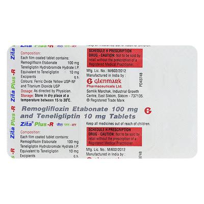 ZITA PLUS R Tablet 10's - Diabetes-Ant