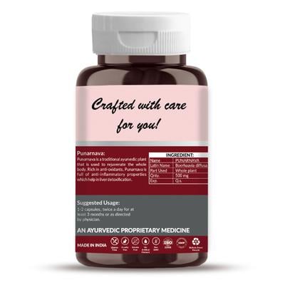 Nutra On Punarnava Capsule 60's - Speciality Medicines