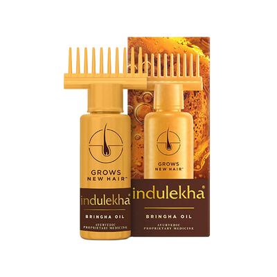 Indulekha Bringha Oil Grows New Hair 100 ml - Hair Oils