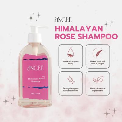 Ancel Himalayan Rose Shampoo 300 ml - Shampoos