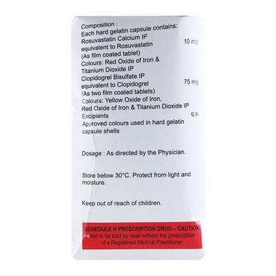 ROSUFIT CV 10 Capsule 15's - Blood Clot-Ant