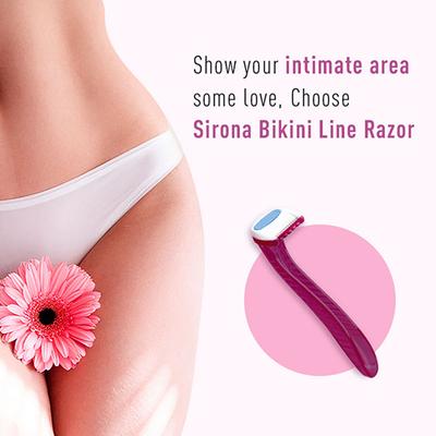 Sirona Bikini Line Razors 3's - Hair Removal Accessories
