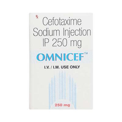 Omnicef 250mg Injection 2ml - Bacterial Infections-Cep