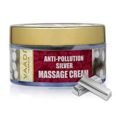 Silver Massage Cream - Pure Silver dust & Rosemary Oil 50 gm - Creams/Oils/Lotions