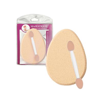 Majestique Flat Oval Cream Makeup Sponge, for Face Primer Compact Powder Puff 1's - Sponges & Applicators