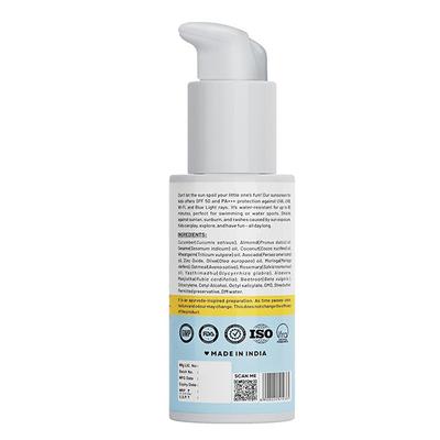 Ayurshild Sunscreen SPF 50 & PA +++ for Kids (2+ years) 50 g - Baby Skin Care