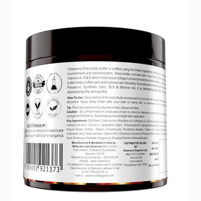 Volamena Shea body butter for Deep Nourishment 100ml - Body Butter