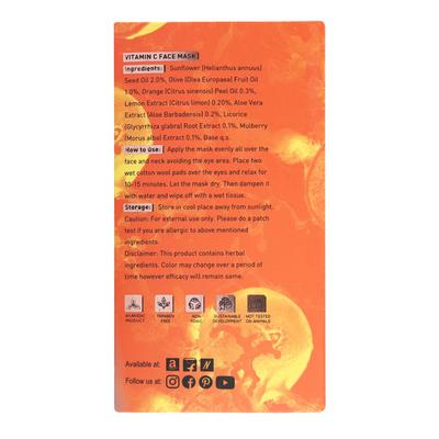 Fashion Colour Vitamin C Face Mask 130 gm - Masks & Peels