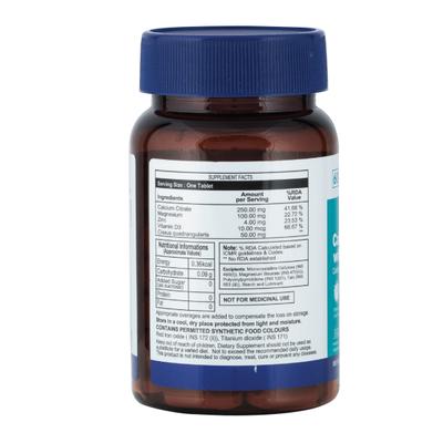 Truuth Calcium, Magnesium, Vitamin D3 & Zinc Tablet 60's - Multi-Vitamins