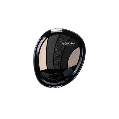 Deborah Milano Perfect Smokey Eye Palette - 03 Black Smokey 5 gm - Eye Shadow Palettes