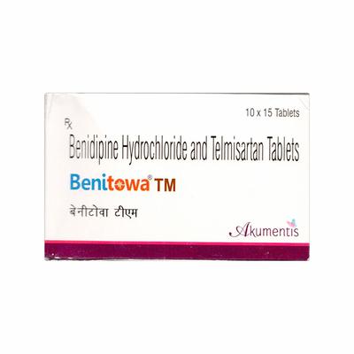 BENITOWA TM Tablet 15's - Hypertension-Ana