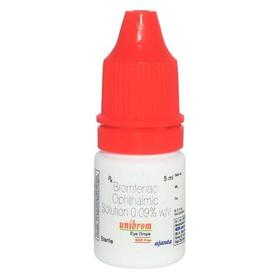 Unibrom BAK Free Eye Drops 5ml - Eye conditions-Oph