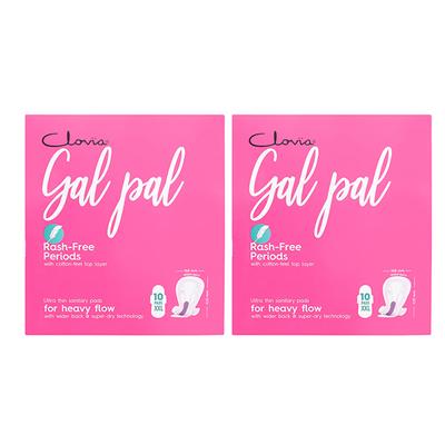 Clovia Gal Pal Sanitary Pads - XXL for Extra Heavy Flow - 320 mm (Pack of 20) 1's - Sanitary Napkins