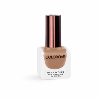 Colorbar Nail Lacquer with Keratin and Almond Oil 555 Buffed Up 12ml - Nail Polish