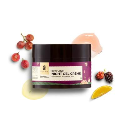 Pilgrim Red Vine Night Cremegel 50 gm - Night Cream