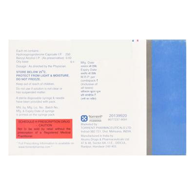 UNIPROGESTIN 250 Injection 1ml - Hormonal Therapy-Oes