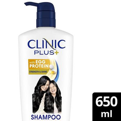 Clinic Plus Strength & Shine with Egg protein Shampoo 650 ml - Shampoos