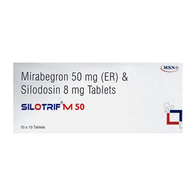 SILOTRIF M 50 Tablet 10's - Bladder And Prostate Disorders-Dru