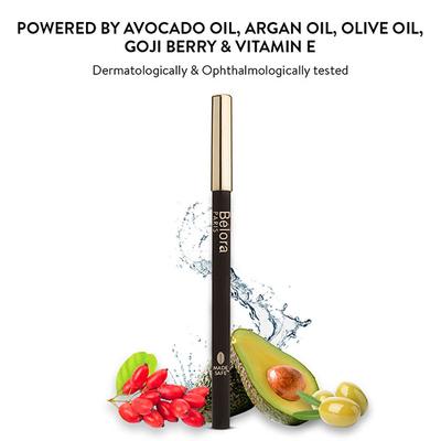 Belora Paris Kohl Kiss Intense Hydrating Kajal+Eyeliner 1.2 gm - Kajal & Kohls