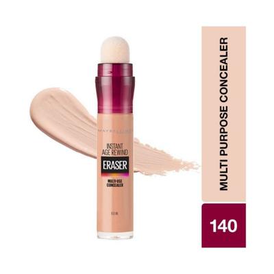 Maybelline New York Instant Age Rewind Eraser Mukti-Use Concealer, Honey 140 6ml - Concealer