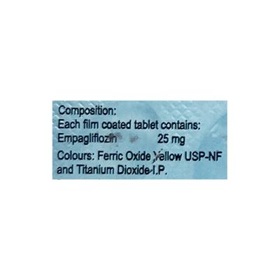 EMPAHOPE 25 Tablet 10's - Diabetes-Ant