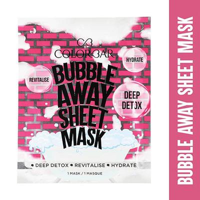 Colorbar Bubble Away Sheet Mask 28 gm - Sheet Masks