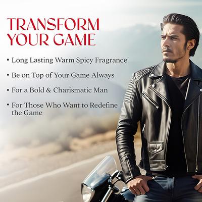 Nisara Game Changer Perfume Long Lasting Fragrance Ambery Woody Fruity Eau De Parfum For Men 100 ml - Men Perfumes (Edt/Edp)