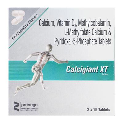 CALCIGIANT XT Tablet 15's - Supplements-Vam