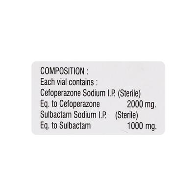 SUBACT FORTE 3gm Injection 1's - Bacterial Infections-Cep