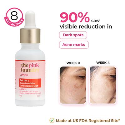 The Pink Foundry Dark Spot And Hyperpigmentation Correcting Power Serum 30 ml - Face Serum
