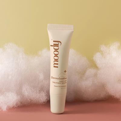 Moody DermaSoothe Daily Lip Treatment Balm with Vitamin E & Ceramide 8 gm - Lip Balms