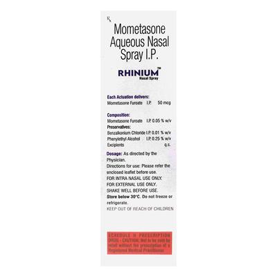 RHINIUM Nasal Spray 10ml - Nasal Congestion-Nas