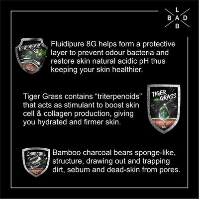 Bad Lab Caveman Cleaner 3-In-1 Hair, Face, Body Cleaner - Deep Cleansing 400 ml - Shower Gels & Body Wash