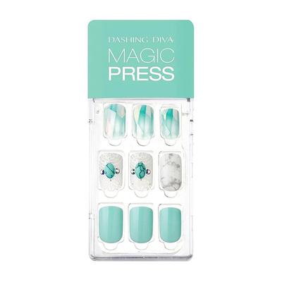 Dashing Diva Magicpres Nail - Sensual Turquoise 1's - Nail Care