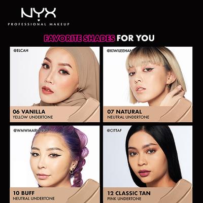 NYX Professional Makeup Can't Stop Won't Stop Full Coverage Foundation - Light 30 ml - Foundation