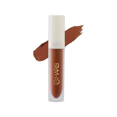 Mars Matte Lip Color, (Chocolate Delight) 4.5 ml - Liquid Lipsticks