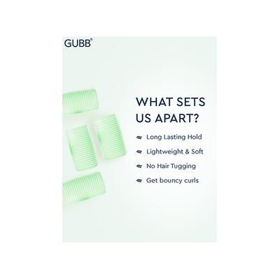 Gubb Hair Rollers Large 2's - Rollers & Curlers