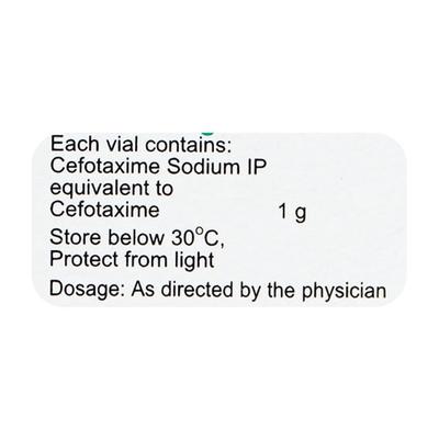 Biotax 1gm Injection 1's - Bacterial Infections-Cep